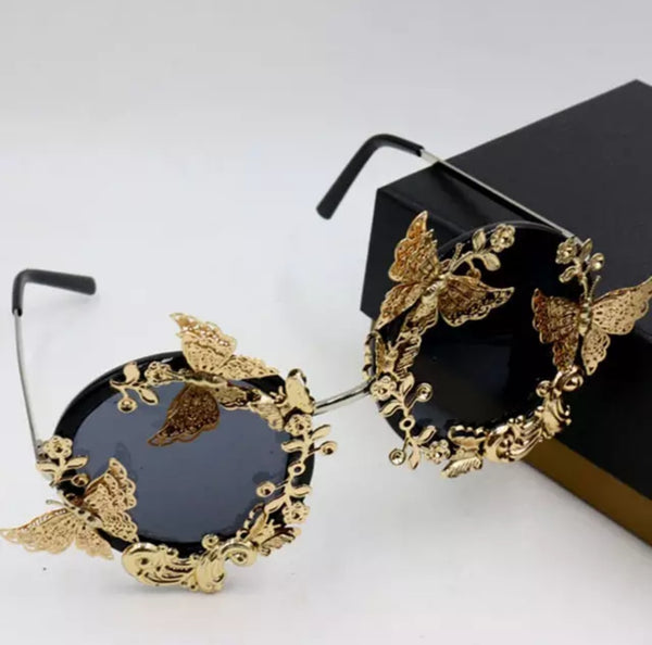 Daisy Butterfly Glasses