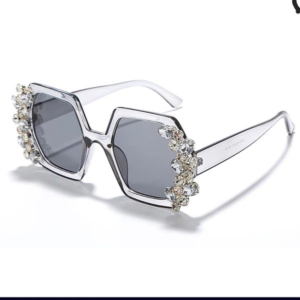 Luxury Diamond  Square oversized Frames