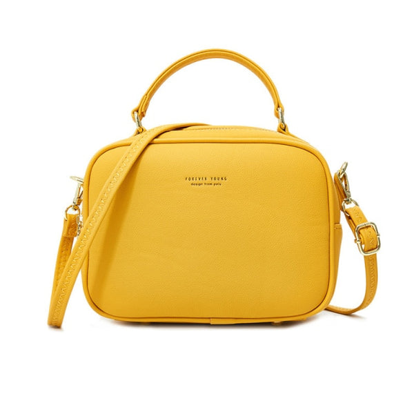 Luxury Mini Shoulder Bag Women Soft PU Leather Tote Handbags Brand Designer Crossbody Messenger Bags Ladies New Arrivals Purses